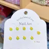 Accesorios de Arte para Uñas de Resina, Serie Linda de Verduras, Decoraciones de Uñas DIY, Aretes, Decoraciones para Fundas de Teléfono, Accesorios de Uñas Portátiles