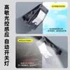 Luz Solar Exterior de Clip, Luz con Sensor Automático, Iluminación para Patio y Hogar, Luz de Calle Impermeable sin Taladro, Luz de Pared