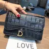 Bolso de Piel Genuina para Mujer Modelo Nuevo 2026, Bolso de Cadena de Moda con Patrón de Cocodrilo, Bolso de Hombro de Gran Capacidad, Versátil
