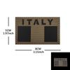 Haike ITLAY Insignia IR infrarroja italiana de velcro Insignia de identificación de velcro Insignia táctica de moral de velcro