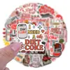 55 Pegatinas Nuevas de Diet Coke, Pegatinas de Grafiti, Pegatinas Decorativas para Vasos de Agua, Pegatinas Personalizadas DIY para Patinetas, Venta al por Mayor desde el Fabricante
