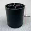 Patas Redondas de Plástico Grueso Ajustables para Muebles de Oficina Mesa de Noche Patas de Gabinete Mueble de TV Mesa de Café Patas de Sofá