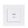 Enchufes Alemanes/Franceses/Reino Unido/EE. UU. Estilo Europeo desde 100, Interruptores de Pared Ocultos Estándar Italiano/Israel