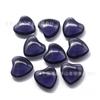 Joyería de comercio exterior adornos de cristal natural piedra con forma de corazón de 20 mm color gema de amor adornos Artesanía de cristal