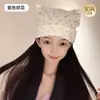 Chapéu de Maternidade Floral Jingqi Estilo Primavera/Verão Circunferência da Cabeça Grande Anti-Tontura Suprimentos de Maternidade Pós-Parto Faixa de Cabeça Lenço de Cabeça