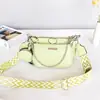Bolso de Mujer de Tres Piezas Bolso de Nueva Llegada Bolso Versátil Famoso en Internet Moda Bolso de Mujer Geométrico con Correa Ancha para el Hombro Bolso de Hombro para Mujer Cruzado