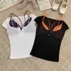934 Top Tubo Curto Sexy de Menina Quente com Bojo, Camisola Floral Doce e Picante para Mulheres, Top Slimming para Usar por Cima