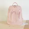 Mochila para Mujer 2026 Estilo Nuevo Tela Oxford Cierre de Cordón Casual Estudiante Bolsa Escolar Moderna Gran Capacidad Mochila Simple Versátil