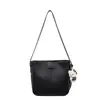 Bolso Cubo Retro de Gama Alta para Mujer, Nuevo Bolso Versátil de Gran Capacidad para el Día a Día, Bolso Cruzado de Hombro de Cuero Suave de Nicho