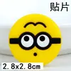 Accesorios de Joyería para Pasadores de Pelo Decoración para Fundas de Teléfono Móvil Parche Adhesivo de PVC Suave Muñeca Plana de Animales de Dibujos Animados Accesorios de Goma Suave