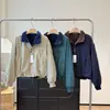 Chaqueta de cuello alto/abrigo de hombre con forro polar 26 otoño/invierno felpa cálida top chaqueta R487517