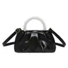 Bolso Nube Texturizado de Moda Estilo Coreano 2025 Nuevo Bolso de Mano con Perlas para Mujer Bolso Mini Plegado de Hombro Cruzado