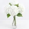 Combinación de Flores Artificiales Blancas Magnolia Phalaenopsis Rosa Diente de León Decoración Escénica de Boda Material de Flor Artificial Fabricante