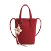Bolso Pequeño Cuadrado Sji Estilo Coreano de Diseño de Nicho para Mujer 2026 Verano Nuevo Moda Elegante Bolso de Hombro Cruzado para Viajar