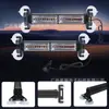 Luz de Advertencia de Alto Brillo para Coche, Luz para Parabrisas Uno a Dos, Luz Estroboscópica Roja y Azul Intermitente Impermeable de 40 LEDs, Luz de Apertura de Carretera
