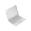 Funda Protectora Giratoria con Teclado Bluetooth Retroiluminado Táctil para Tableta iPad 11 A16 de 10.9 pulgadas