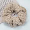 Nuevo Estilo Felpa de Lana de Cordero Anillo Intestinal Otoño e Invierno Simple Japonés y Coreano Celebración de Internet Cuerda para el Cabello Tocado Estilo Celebración de Internet