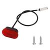 Scooter elétrico novo para-lama traseiro Pro2 com placa de licença traseira lanterna traseira suporte original parafuso plugue gancho acessórios