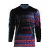 Roupa para Corrida Off-Road Transfronteiriça, Tamanhos Europeus e Americanos, Corte Amplo, Camiseta de Manga Longa de Secagem Rápida, Versátil e Estilosa