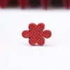 Cinnabar de Alto Teor Pingente de Segurança Palavra Fu Contas Acessórios DIY Estilo Étnico Joias Pulseira Colar Chaveiro Atacado