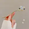Exquisita Horquilla de Borla Estilo Chino para Mujer, Horquilla de Alta Gama para Peinados Recogidos, Horquilla de Lujo Ligero de Nicho, Accesorio Tradicional Chino para el Cabello para Qipao