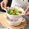 Tazón Redondo Binaural Tazón Japonés para Ramen Color Bajo Esmalte Verde Oscuro Cerámico Hogar Tazón para Fideos Tazón para Ensalada Suministro Amazon