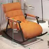 Sillón mecedor de lujo para sala de estar, reclinable para adultos, silla de ocio para balcón en casa, sofá mecedor plegable para siestas, silla perezosa