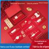 Envelope vermelho vazado criativo de feliz aniversário personalizado, dia dos namorados, dia de ano novo, caixa de presente ritual, personalidade fosca