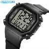 Artículos de Fábrica Synoke Reloj Digital Deportivo Retro Reloj Impermeable para Estudiantes Moda Multifuncional Luminoso Alarma Reloj para Hombre