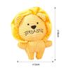 Brinquedo de Pelúcia para Cachorro com Voz Molar Resistente a Mordidas Aliviando Sonolência Companheiro Cão Pequeno Teddy Golden Retriever Suprimentos para Animais de Estimação