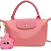 Bolsa de Nylon Fresca de Verão para Mulheres 2025 Nova Moda Versátil Bolsa Transversal Textura de Alta Qualidade Bolsa de Ombro