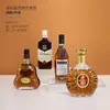 Decoraciones de Botellas de Licor Vacías, Atrezo Creativo de Botellas de Vino Tinto para Fotos, Artículos de Exhibición de Lujo Ligero para Vinotecas