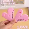 Novo Pente de Corte de Cabelo Love para Cortar Franja em Casa para Crianças e Estudantes, Pente de Corte de Cabelo Seguro para Cabelos Quebrados e Pontas Duplas