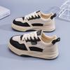Sapatos femininos de verão 2025, novos sapatos de lona respiráveis, estilo coreano, para todos os gostos, esportivos, casuais, de cano baixo, da moda