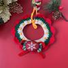 Exportação comércio exterior novo animal de estimação Natal lã gola cachecol alce bola gato cachorro gola cachecol tricotado