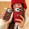Adequado para Capa de Celular Golden Pony Apple 17 Pro Max, Capa de Resfriamento de Nicho de Luxo Leve para iPhone 16 Plus, Alto Valor Estético para iPhone 15