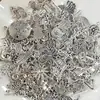 Atacado de fábrica misto 30/50 Pingente de liga de prata de Xizang pulseira DIY feita à mão colar pingente acessórios de joias requintados