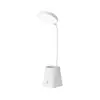 Suporte de Caneta LED Atacado Transfronteiriço Luminária de Mesa para Estudo Armazenamento Luz Noturna Super Brilhante Proteção Ocular Dormitório Universitário Luminária de Leitura de Cabeceira