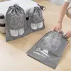 Bolsa de Almacenamiento para Zapatos de Tela No Tejida Bolsa con Cordón para el Hogar y Viajes Bolsa a Prueba de Polvo Ecológica Bolsa con Cordón para Zapatos Cubrezapatos Bolsa de Almacenamiento
