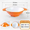 Tazón doble de melamina para hot pot picante, tazón popular en línea para sopa, fideos, fideos de arroz, uso comercial para fideos de caracol y hot pot picante
