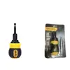 Destornillador Ratchet Telescópico Multifuncional de Doble Propósito Deli con Mango en Forma de Zanahoria para Uso Doméstico 626010 Phillips