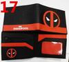 Cartera Corta de Deadpool Mercancía de Marvel Superhéroe de los Vengadores Billetera de Monedas de PU