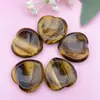 Piedra de masaje con forma de corazón de ágata de cristal natural transfronteriza de 30 mm, piedra con forma de corazón para aliviar la preocupación, piedra de masaje para el pulgar con forma de corazón al por mayor