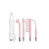 Instrumento de Belleza de Alta Frecuencia Personalizado, Varilla de Electroterapia de Alta Frecuencia, Peine de Electroterapia, Dispositivo de Fisioterapia y Belleza Portátil, Esterilización con Luz de Color