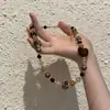 Collar de Empalme de Perlas con Lazo Maillard para Mujer, Cadena para Clavícula de Temperamento Retro, Accesorios de Cadena para Suéter de Lujo Ligero
