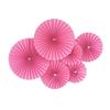 Qisheng Set de flores de abanico de papel perlado boda boda traje de decoración de la sala de bodas suministros de boda colección completa decoraciones de dormitorio