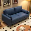 Sofá Nórdico de Lujo Ligero para Apartamentos Pequeños, Salas de Estar, Propiedades de Alquiler, Tiendas de Ropa, Sofá de Tela de Recepción de Dos o Tres Plazas