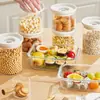 Caja Eléctrica de Conservación al Vacío para Té, Granos y Granos de Café; Contenedor de Conservación de Alimentos Sellado al Vacío