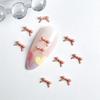 Mini laços explosivos para arte em unhas, joias misturadas, tamanho grande e pequeno, simples, preto e branco, resina, acessórios para armadura, atacado