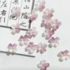 Directamente del fabricante: Accesorios para Joyería DIY, Flores de Trébol de la Suerte, Flores de Ciruelo, Pétalos de Vidrio Estilo Antiguo, Materiales de Flores de Cinco Pétalos al por Mayor